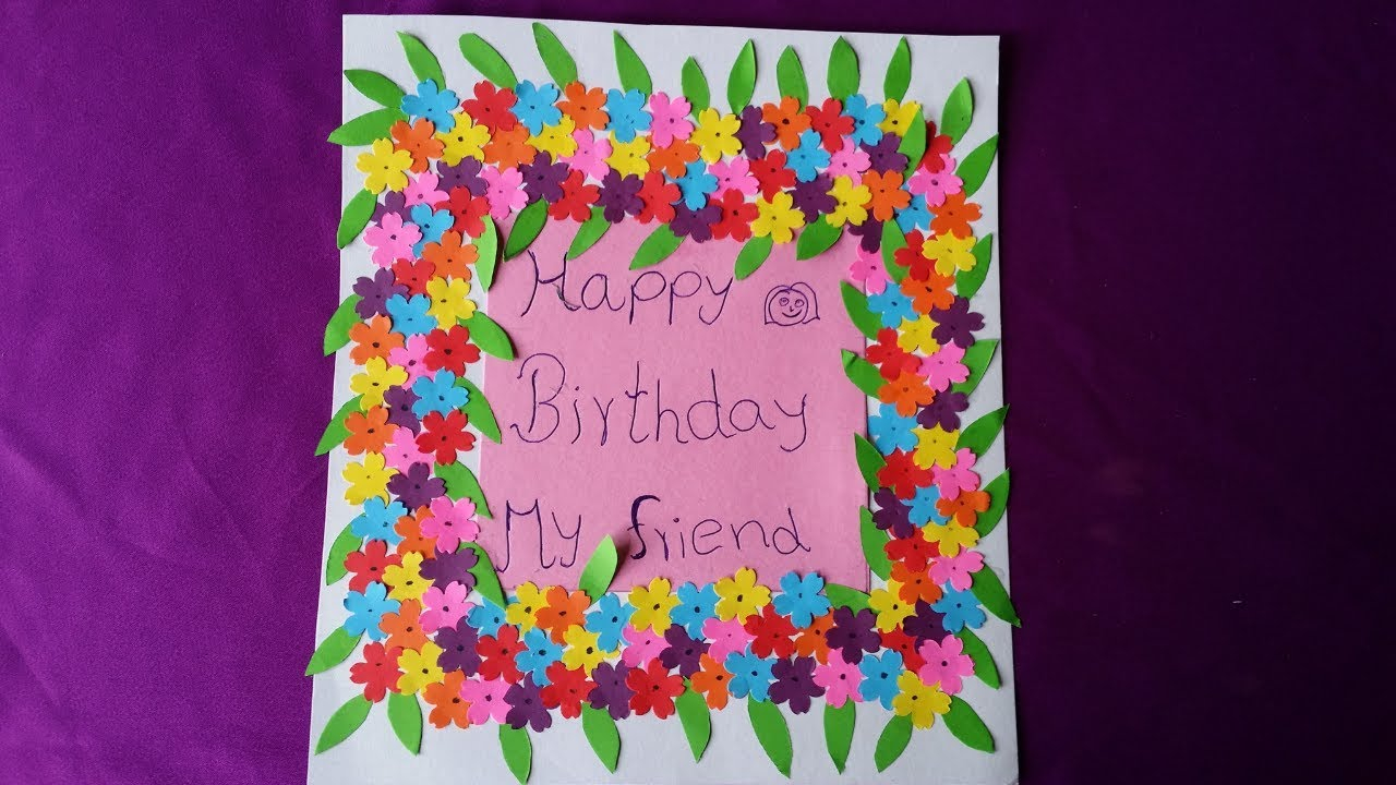 Birthday Card Decoration Ideas Birthday Card Decoration Ideas For Kids