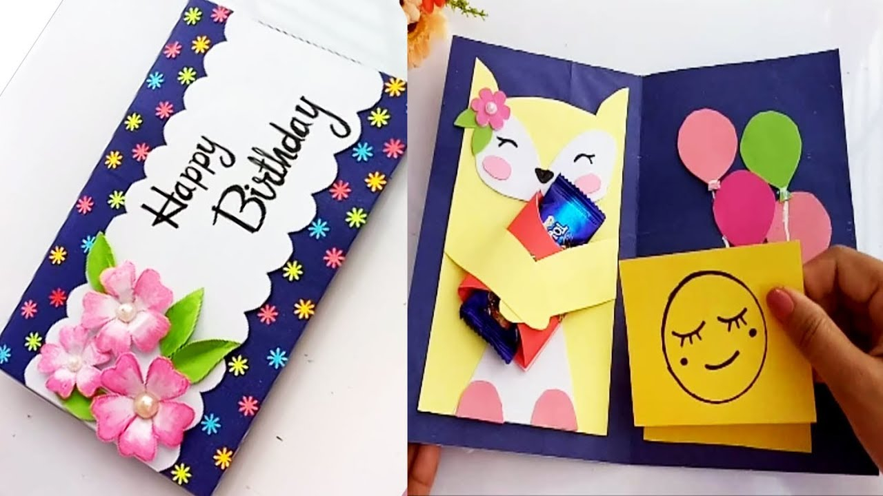 Birthday Gift Card Ideas How To Make Birthday Gift Card Diy Greeting Cards For Birthday