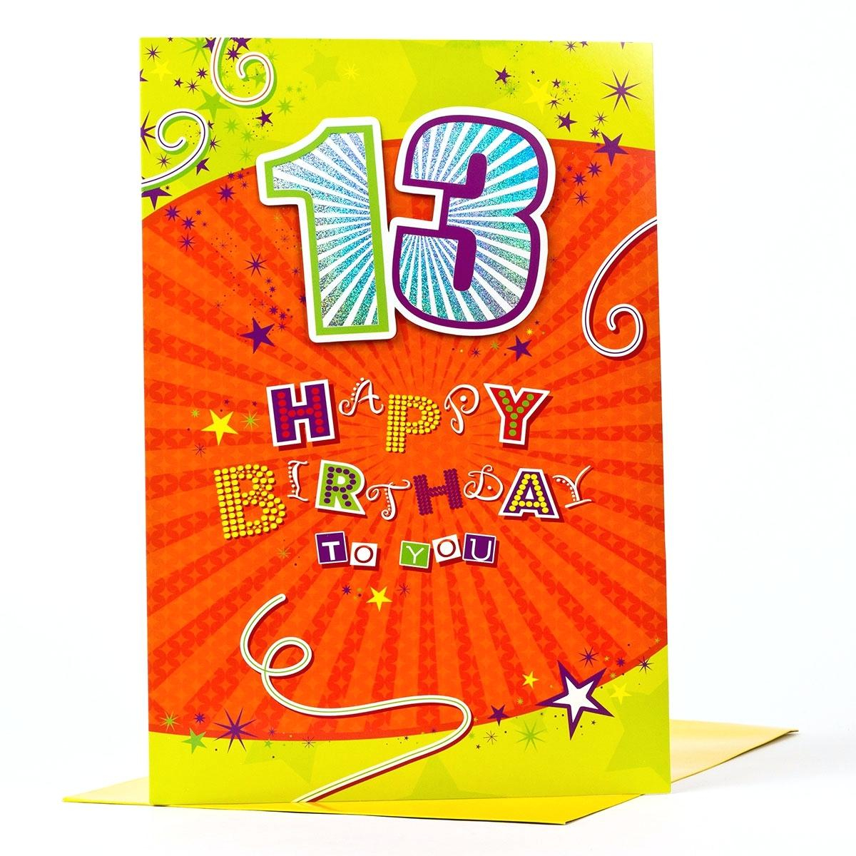 13 Birthday Card Ideas 13th Birthday Card Messages Elegant Ideas For Th Son Skystudio