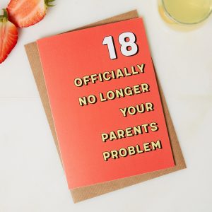 18 Birthday Card Ideas 18th Birthday Card Eighteenth Funny Humorous Rude Notecards