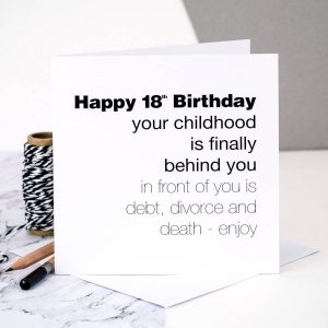 18 Birthday Card Ideas 97 18 Birthday Cards Ideas 13th Birthday Card 18th Funny Blank