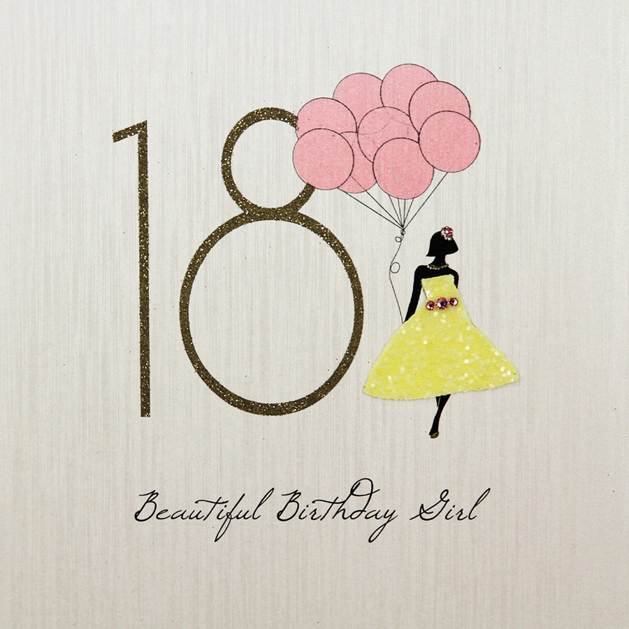 18Th Birthday Card Ideas Beautiful Birthday Girl Handmade 18th Birthday Card Fk2