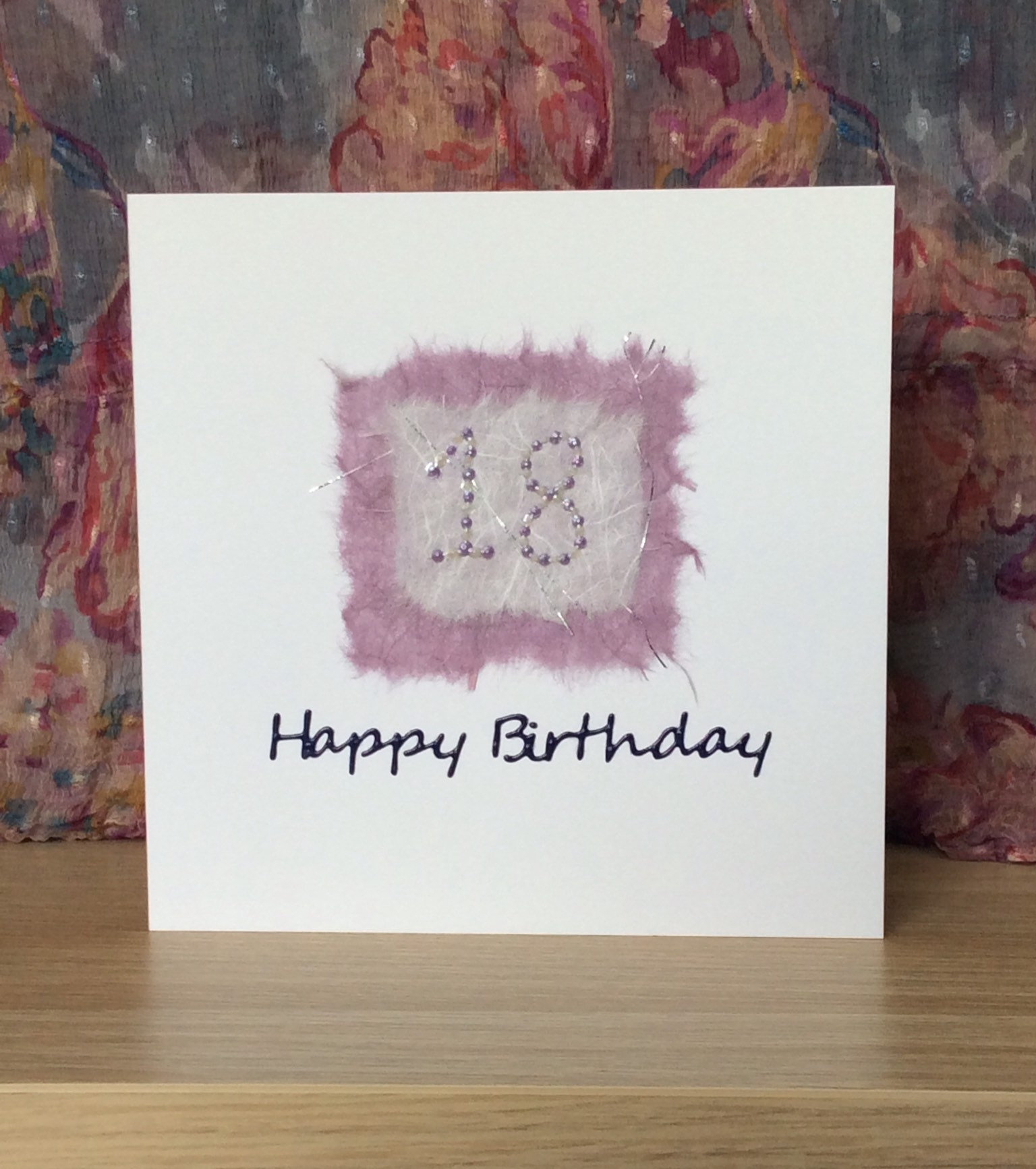 18Th Birthday Card Ideas Handmade Handmade 18th Happy Birthday Cards Shab Chic Style