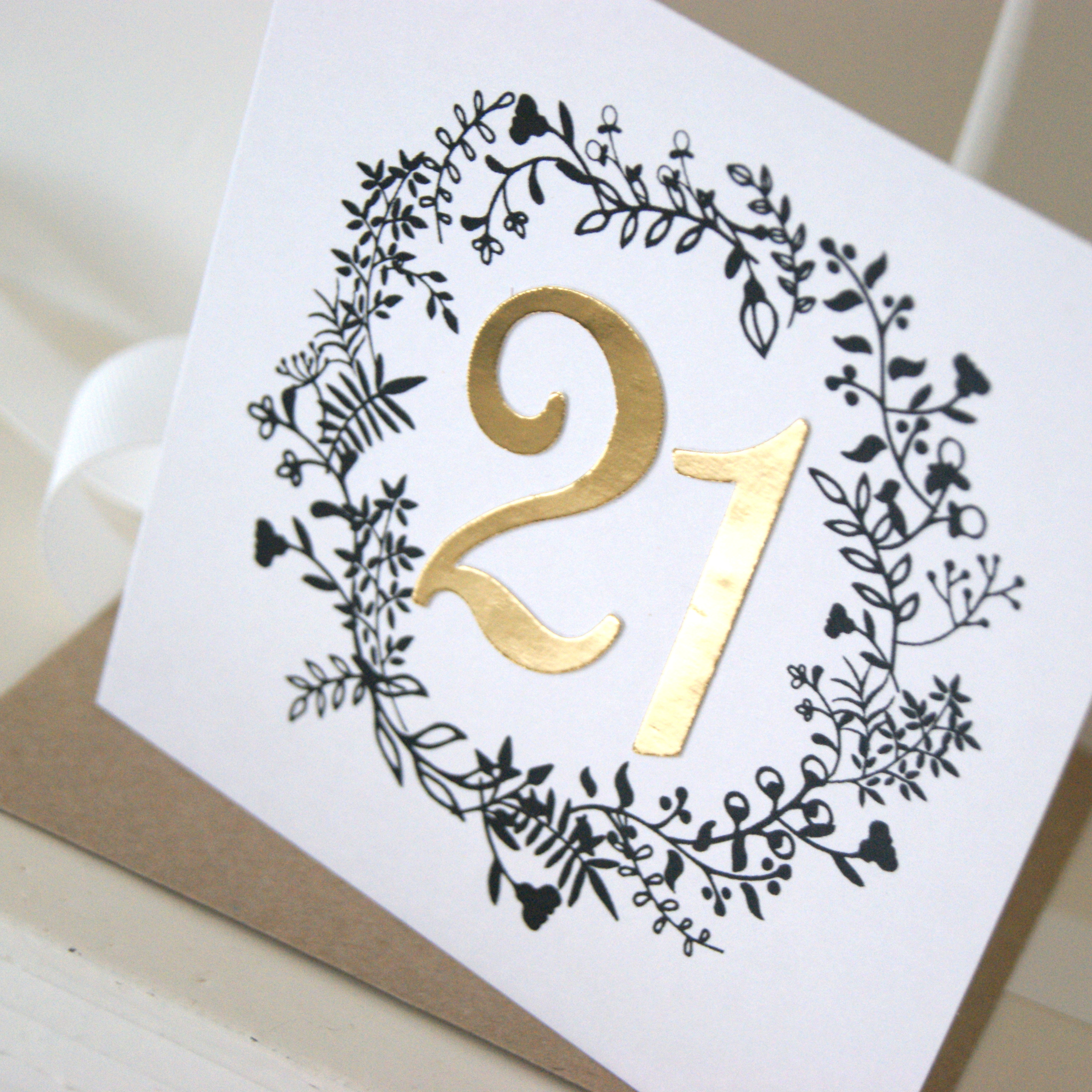21 Birthday Card Ideas Luxe Gold 21st Birthday Card