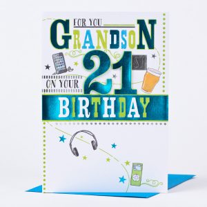 21St Birthday Card Ideas 21st Birthday Card For You Grandson
