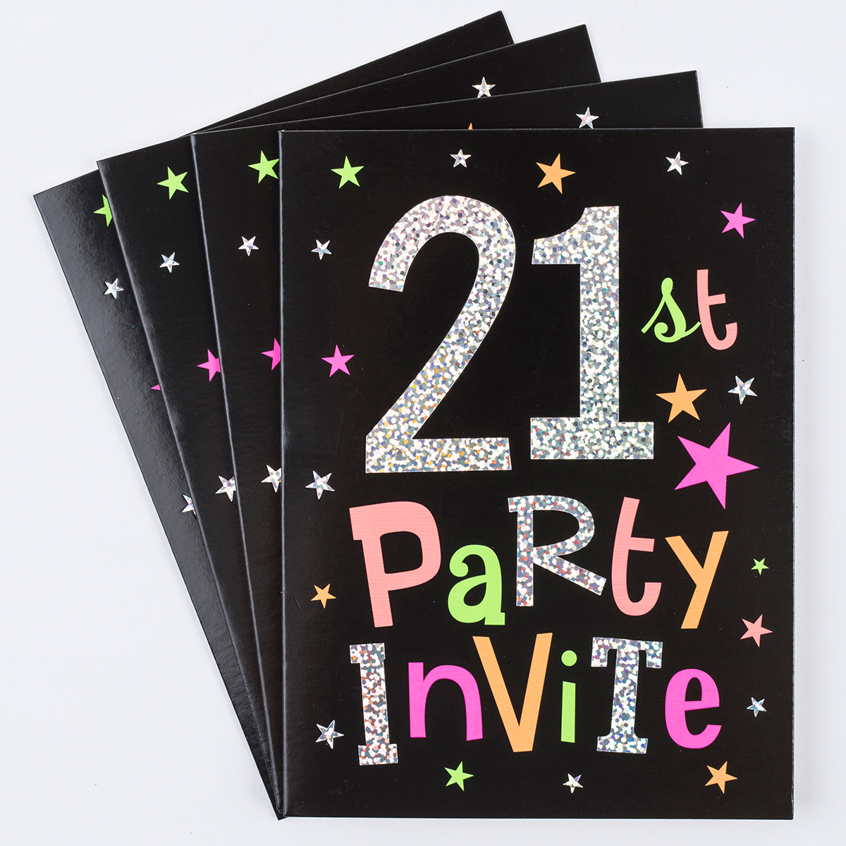 21St Birthday Card Ideas 21st Birthday Party Invitation Cards Pack Of 10