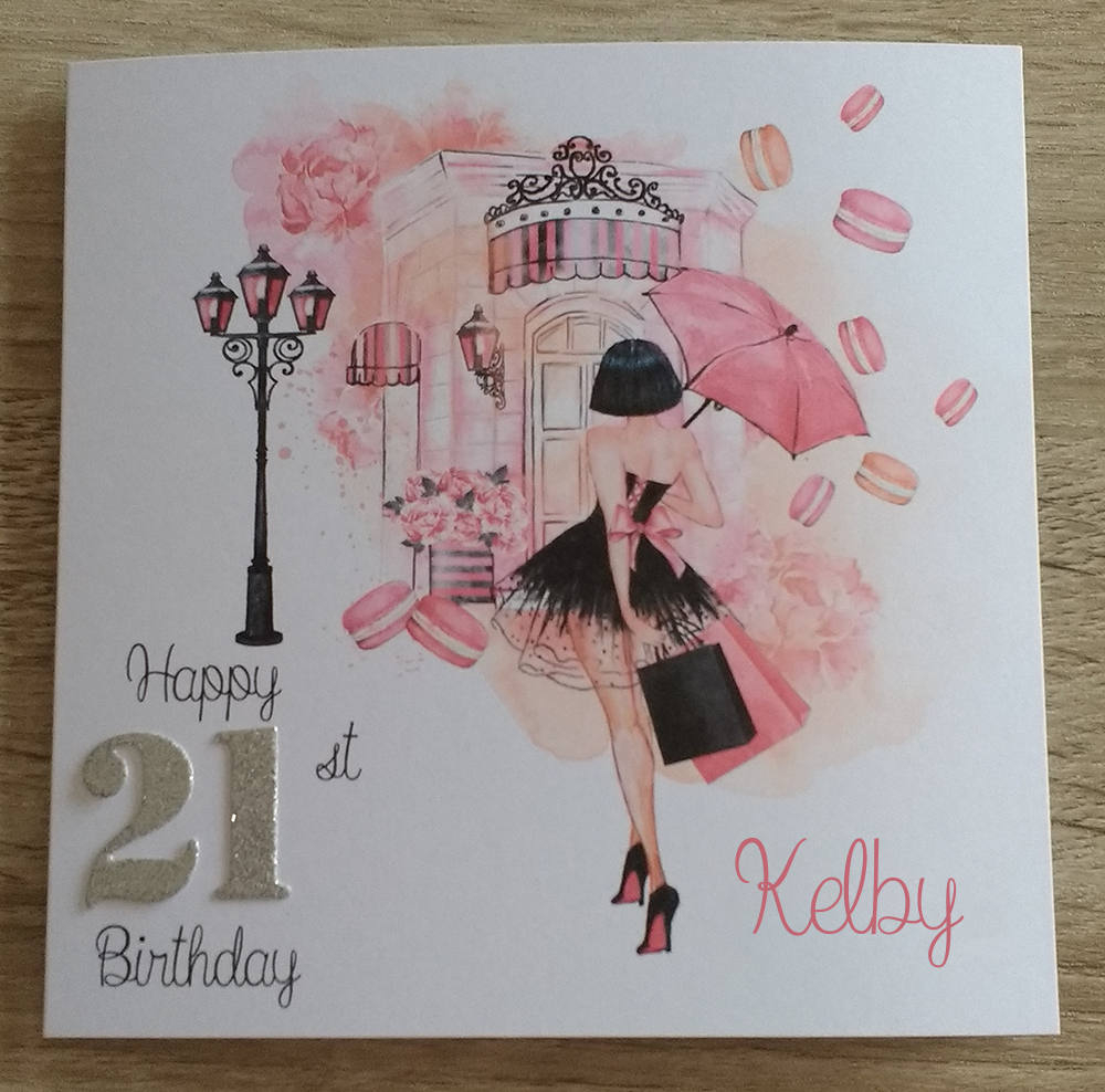 21St Birthday Card Ideas Personalised 18th21st Birthday Card