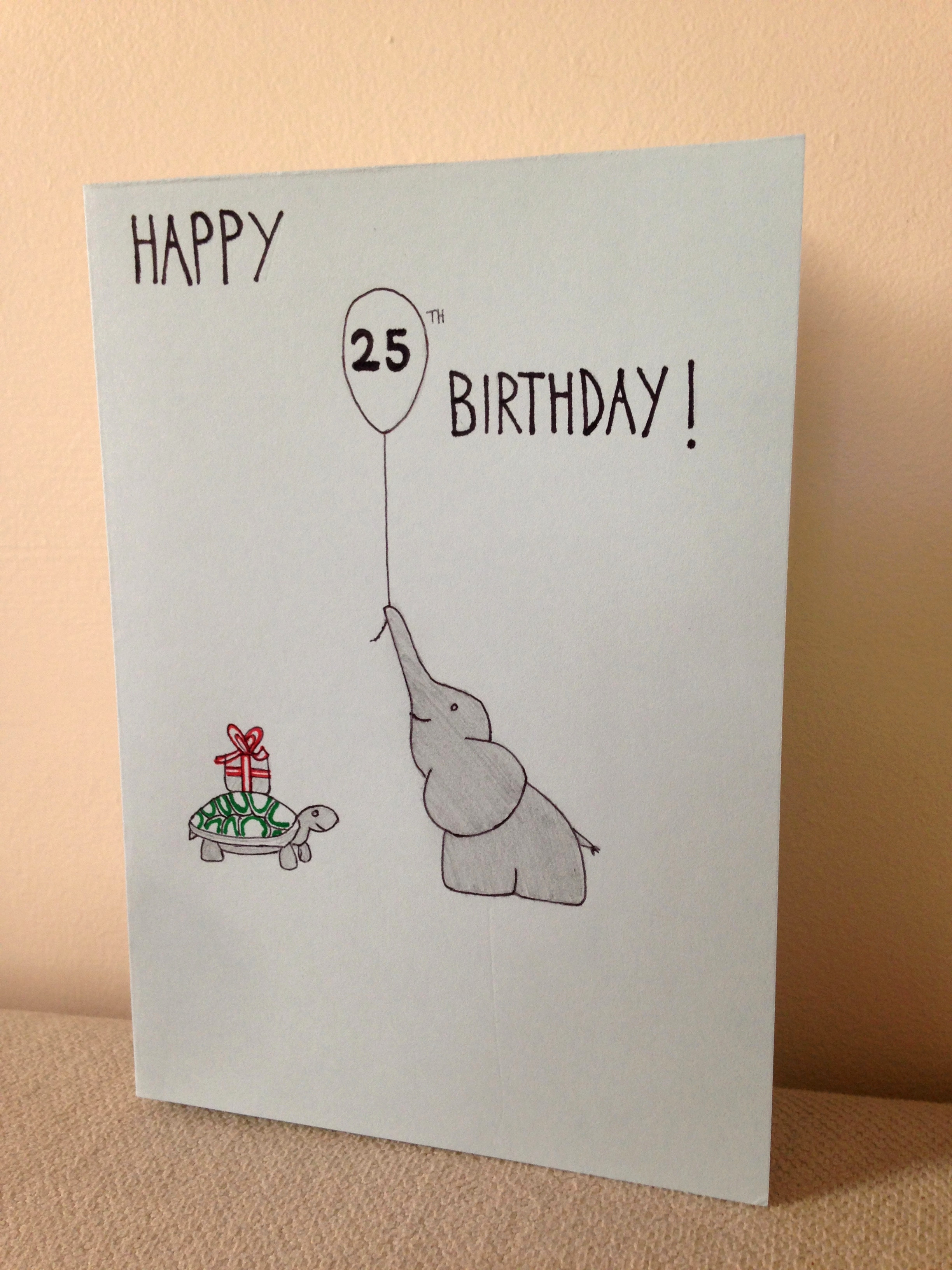 25Th Birthday Card Ideas 25 Birthday Card New Boyfriend Christmas Card Basic Awesome Birthday