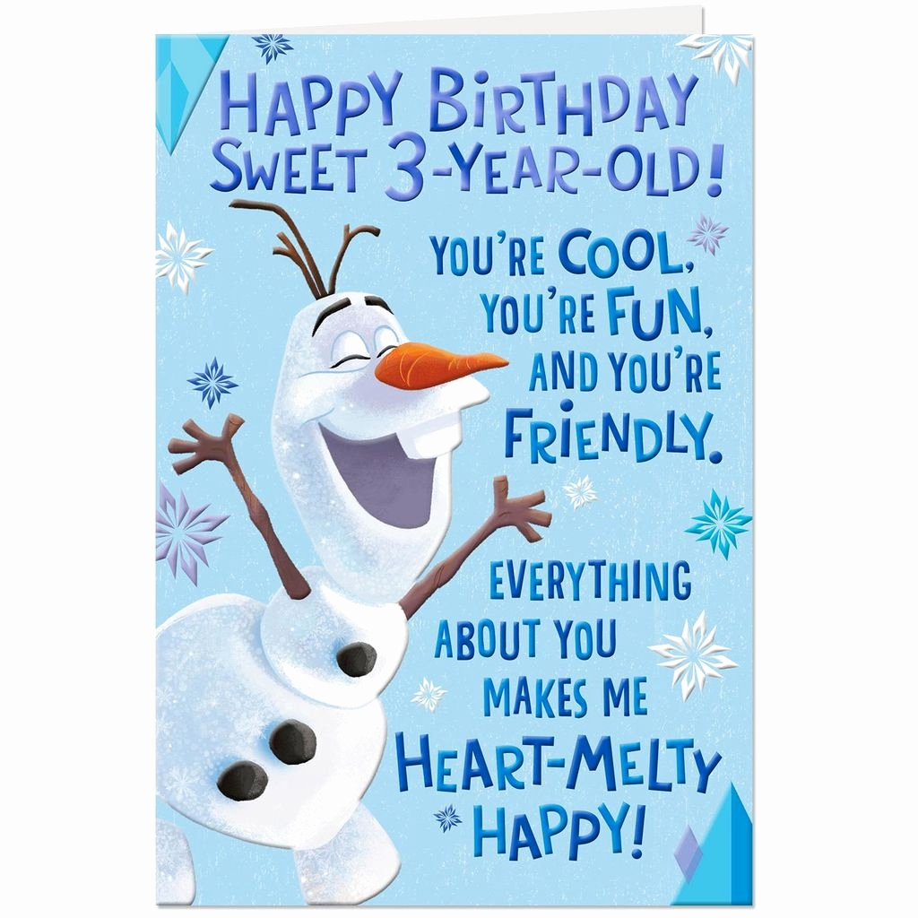 3 Year Old Birthday Card Ideas Disney Birthday Card Ideas For 3 Year Olds Best Of Kids Birthday
