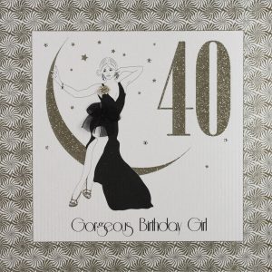40 Birthday Card Ideas Gorgeous Birthday Girl Large Handmade 40th Birthday Card Ga5