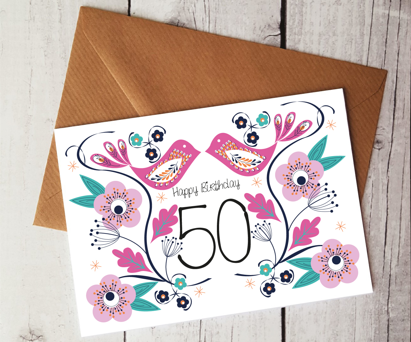 50 Birthday Card Ideas 50th Birthday Card