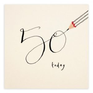 50Th Birthday Card Ideas 50 Today Pencil Shavings 50th Birthday Card