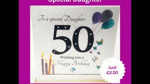 50Th Birthday Card Ideas 50th Birthday Card Special Daughter 1969 50th Card Daughter Happy