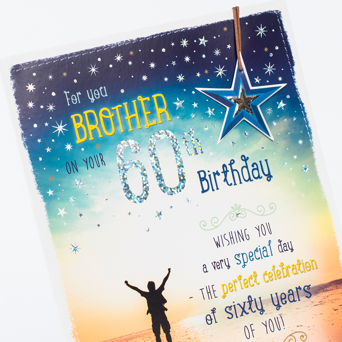 60 Birthday Card Ideas 60th Birthday Card Brother Star