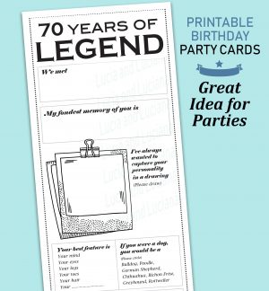 70 Birthday Card Ideas 70th Birthday Party Ideas For Men 70th Birthday Party Games 70th Birthday Decoration For Men 70th Birthday Cards For Men Printable Cards