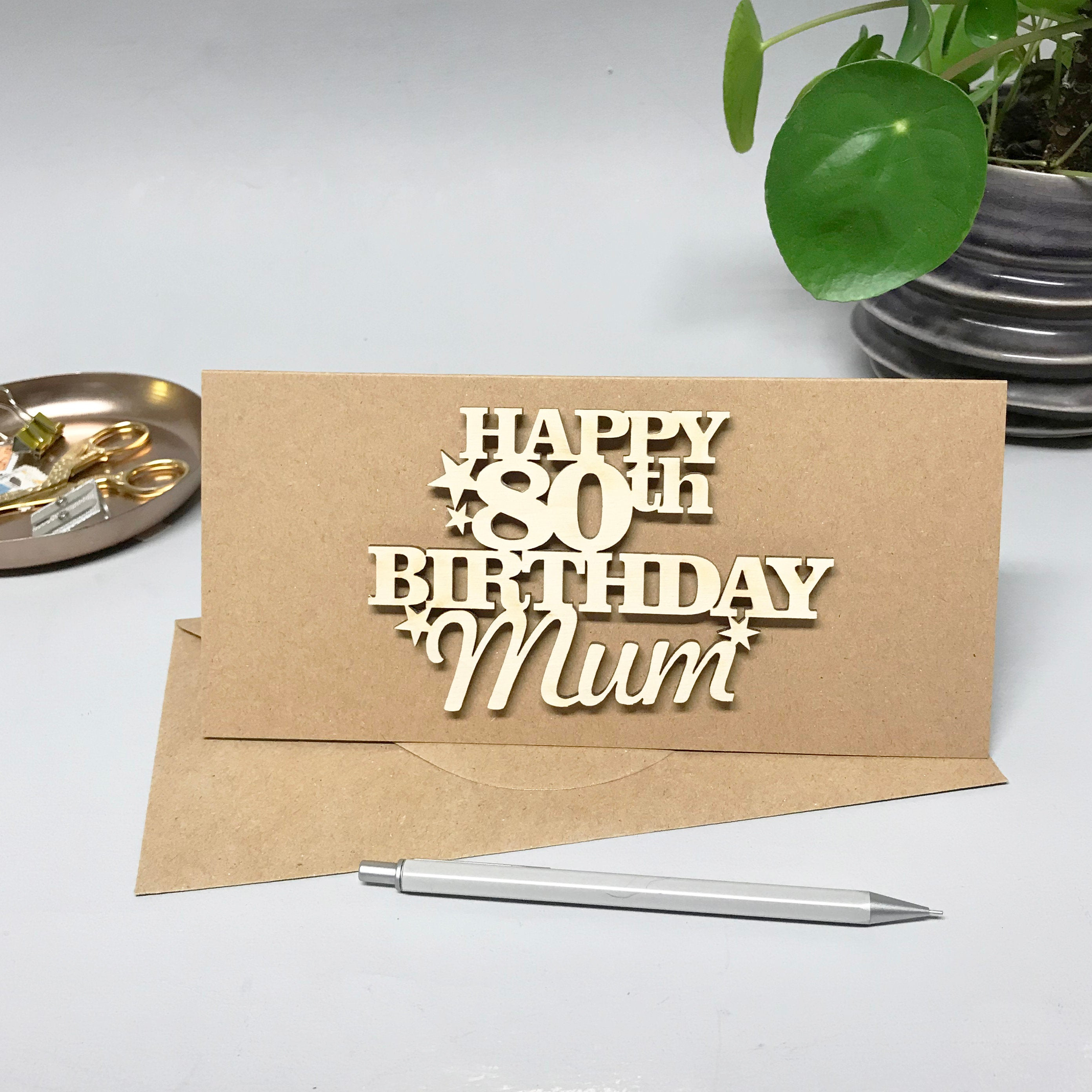 80 Birthday Card Ideas 80th Card Unique 80th Birthday Card For Wife Birthday Cards For Husbands 80th Personalised 80th Birthday Card Cards For 80th Birthday