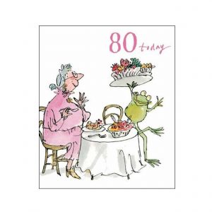 80 Birthday Card Ideas Birthday Feast 80th Birthday Card Quentin Blake