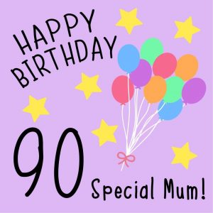 90Th Birthday Card Ideas 90th Birthday Card Mum Special Mum