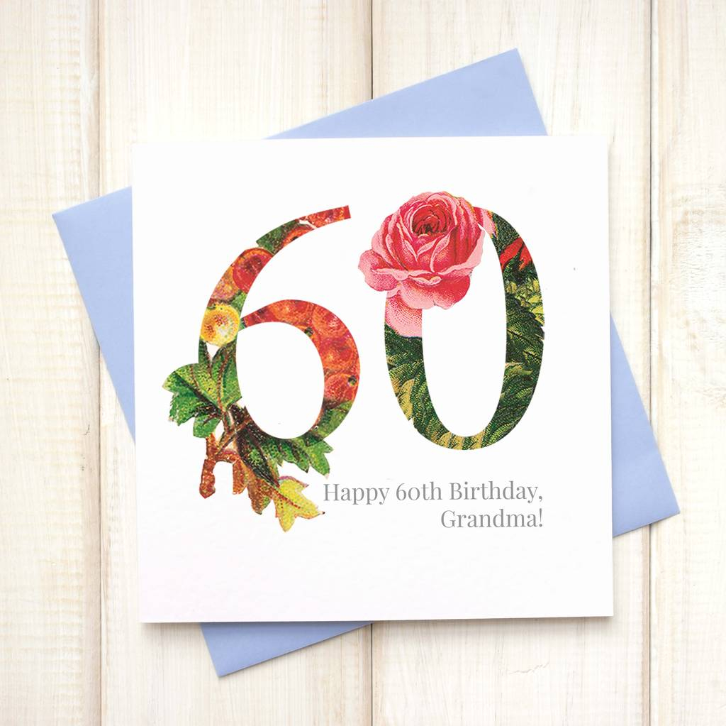 90Th Birthday Card Ideas Personalised 90th Floral Birthday Card