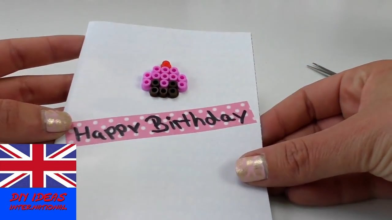 Birthday Card Decoration Ideas Birthday Cards Handmade Happy Birthday Card Tutorial Diy Birthday Decorations Selfmade