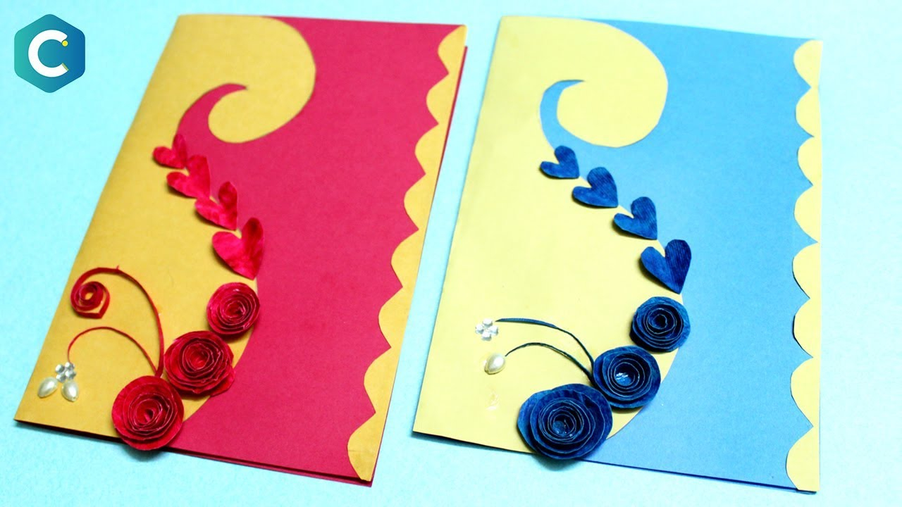 Birthday Card Design Ideas How To Make Customized Greeting Card Latest Greeting Cards Design Greetingcard Diy