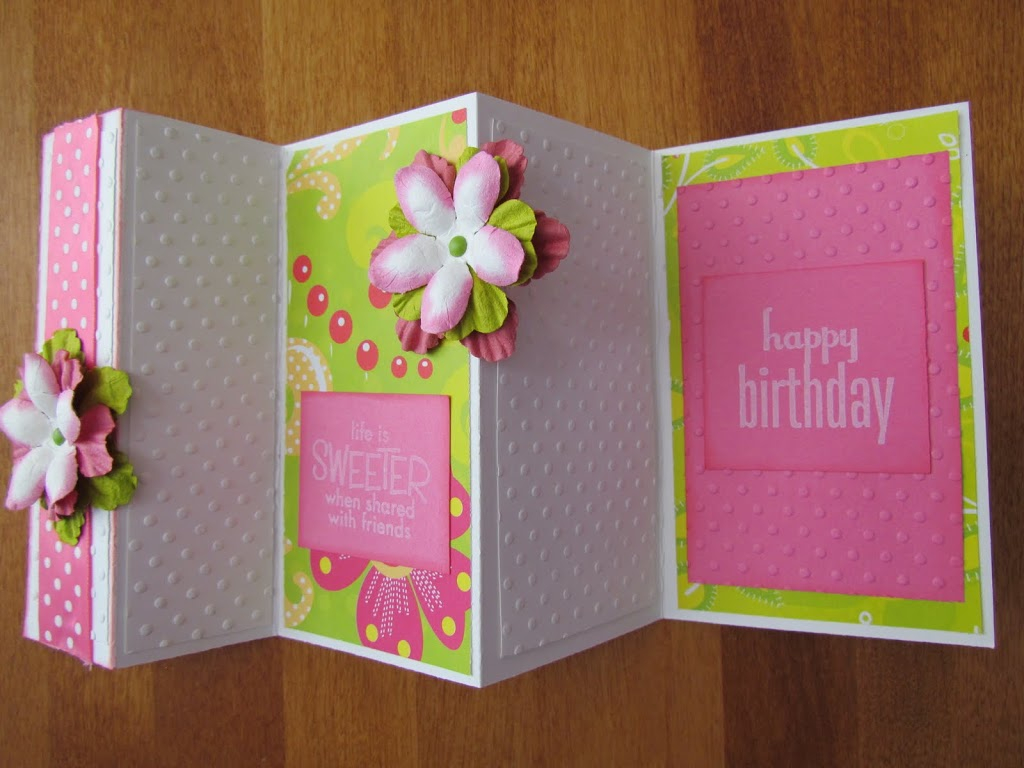 Birthday Card Folding Ideas Folded Birthday Card Monzaberglauf Verband