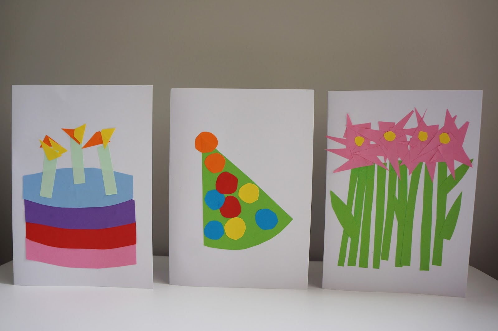 Birthday Card Handmade Ideas How To 3 Easy Birthday Card Crafts To Do With Toddlers Wave To Mummy