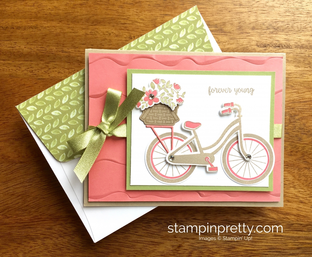 Birthday Card Idea Beautiful Bike Ride Birthday Card Idea Stampin Pretty
