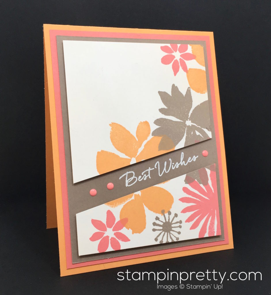 Birthday Card Idea Blooms Wishes Birthday Card Stampin Pretty