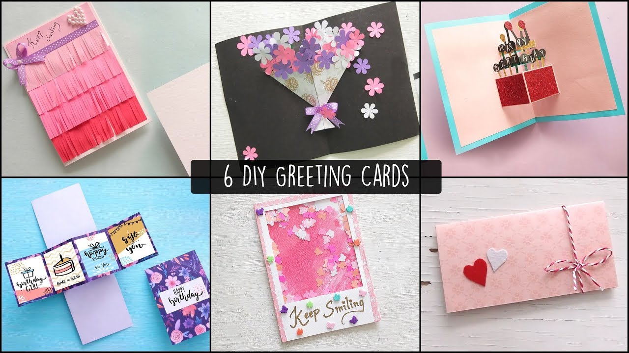 Birthday Card Ideas For 13 Year Old 6 Easy Greetings Cards Ideas Handmade Greeting Cards