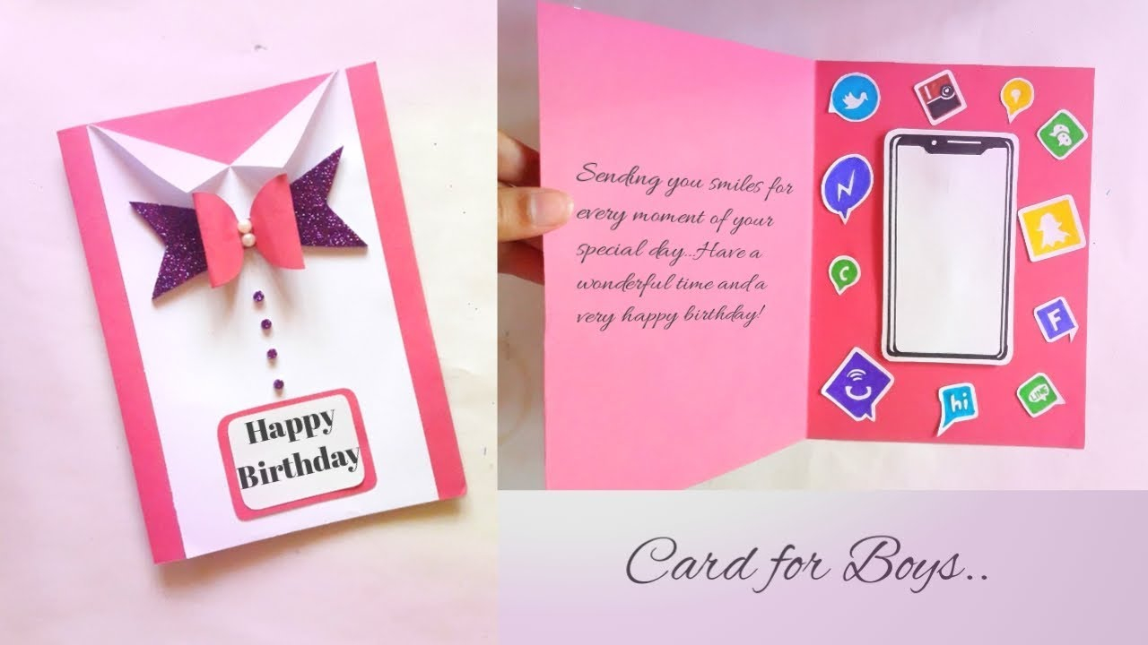 Birthday Card Ideas For Boys Greeting Card Idea For Boys Brother Friend Simply Beautiful