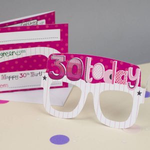 Birthday Card Ideas For Girls 30th Birthday Card Glasses For Her