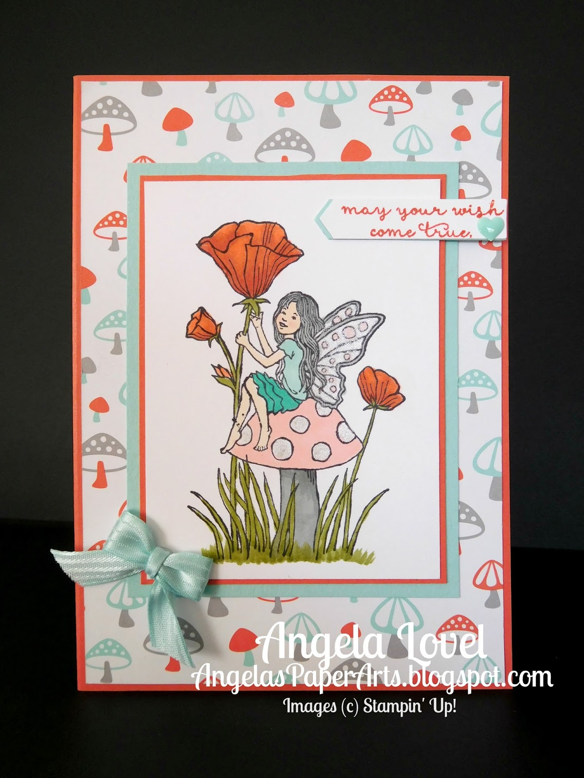 Birthday Card Ideas For Girls Angelas Paperarts Fairy Celebration Birthday Card
