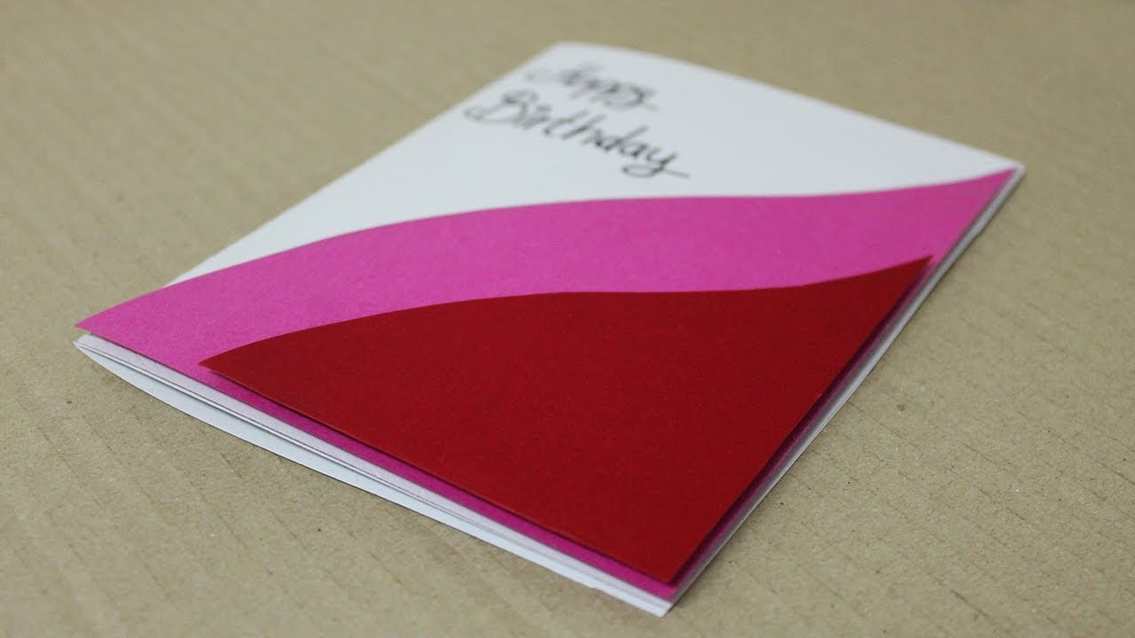 Birthday Card Ideas For Grandma How To Make Birthday Card For Grandma Making Birthday Cards At Home