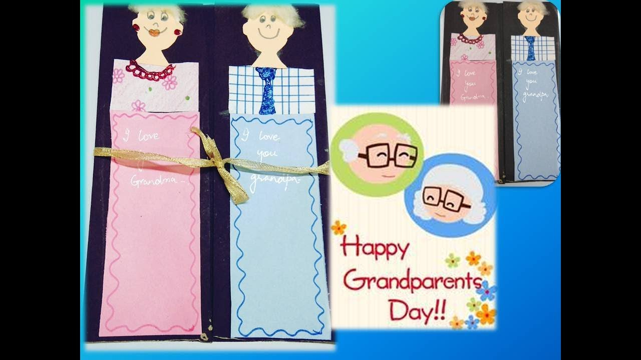 Birthday Card Ideas For Grandpa Happy Grandparents Day Handmade Card Wishes And Greetings