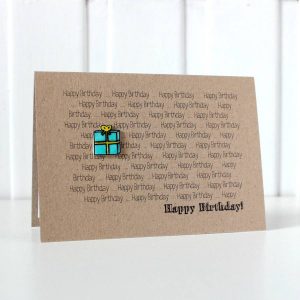 Birthday Card Ideas For Him Personalised Happy Birthday Card Birthday Present Card