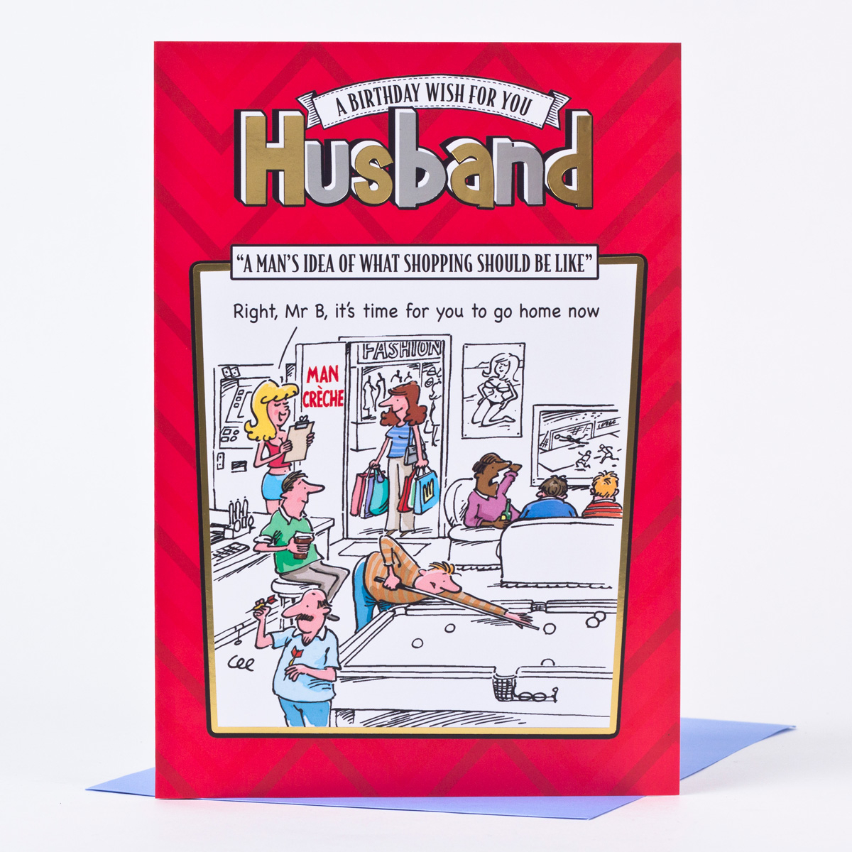 Birthday Card Ideas For Husband Birthday Card Husband Mans Idea Of Shopping