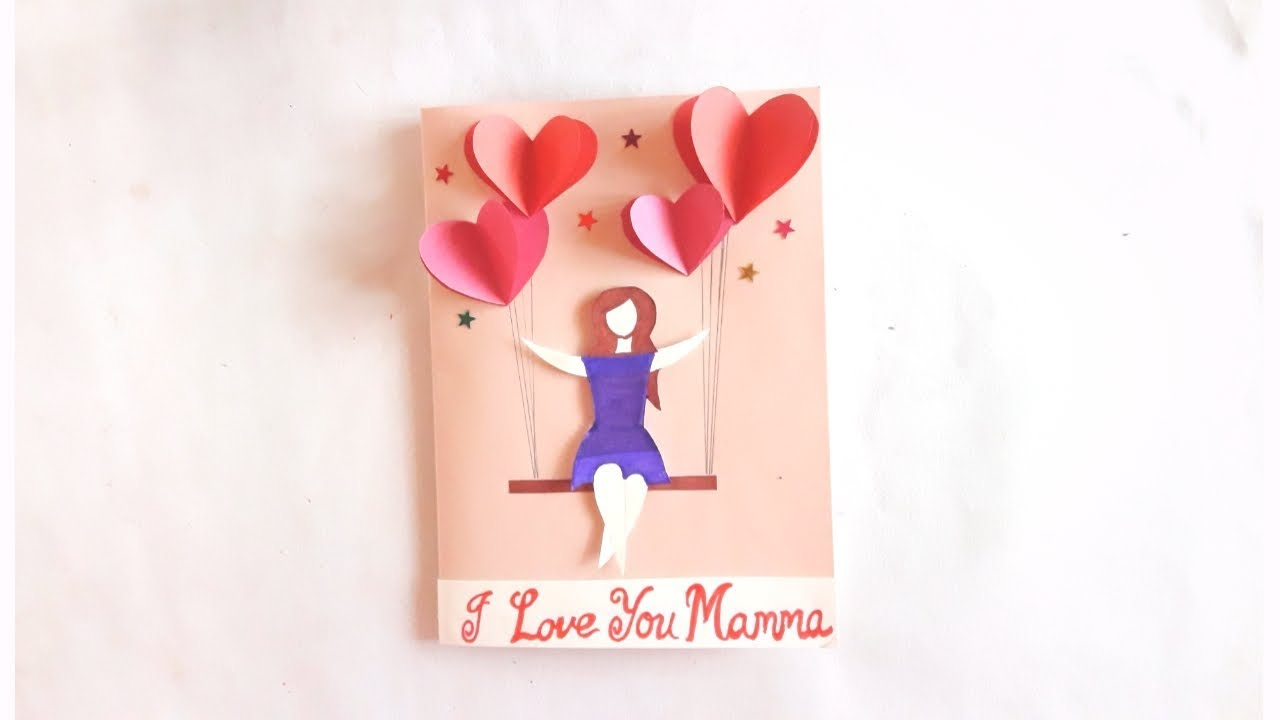 Birthday Card Ideas For Mom Birthday Greeting Card Idea Specially For Mom Easy To Make Card Idea
