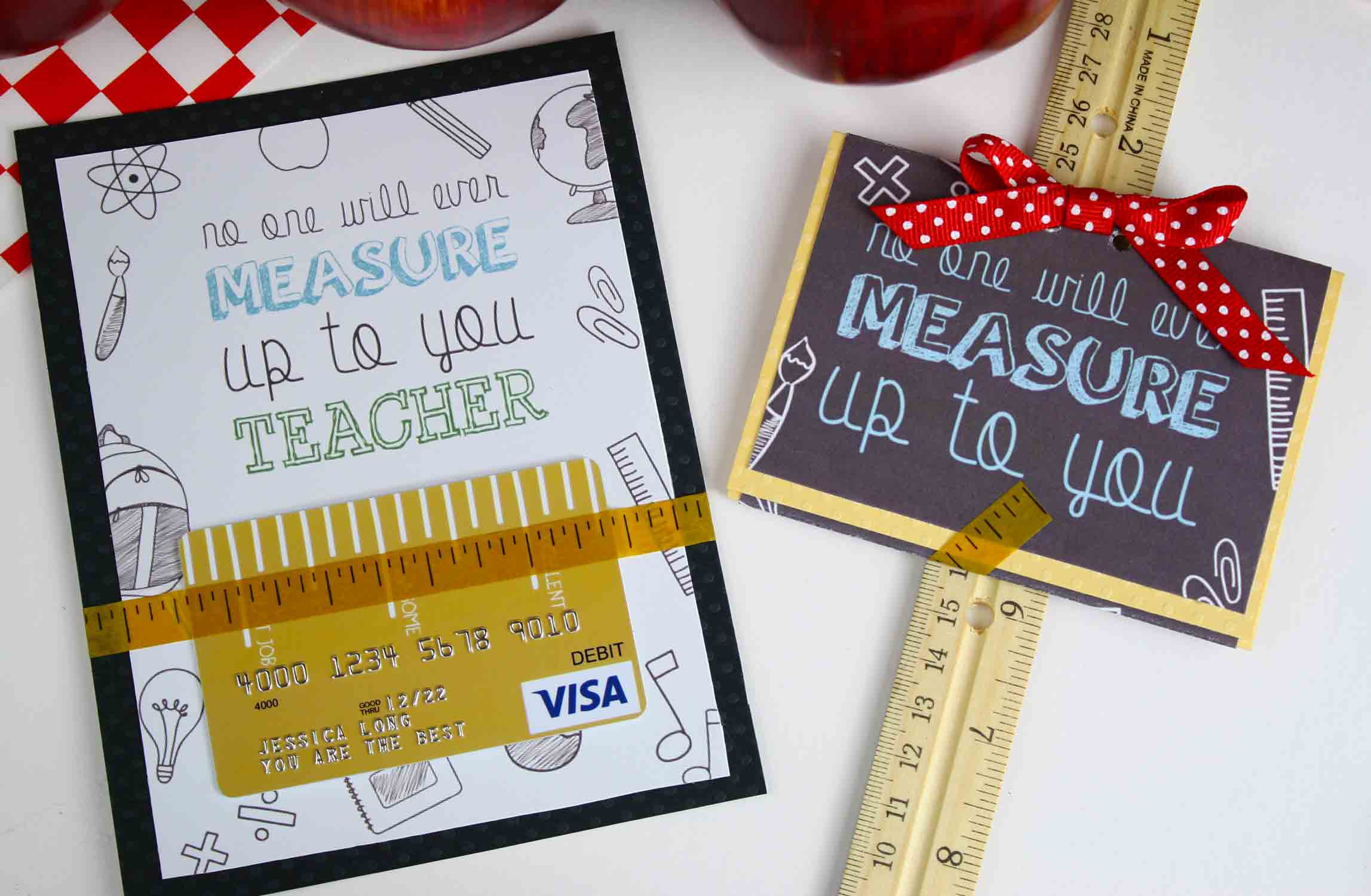 Birthday Card Ideas For Teachers Free Gift Card Holder Teacher Appreciation Gift Card Giftcards