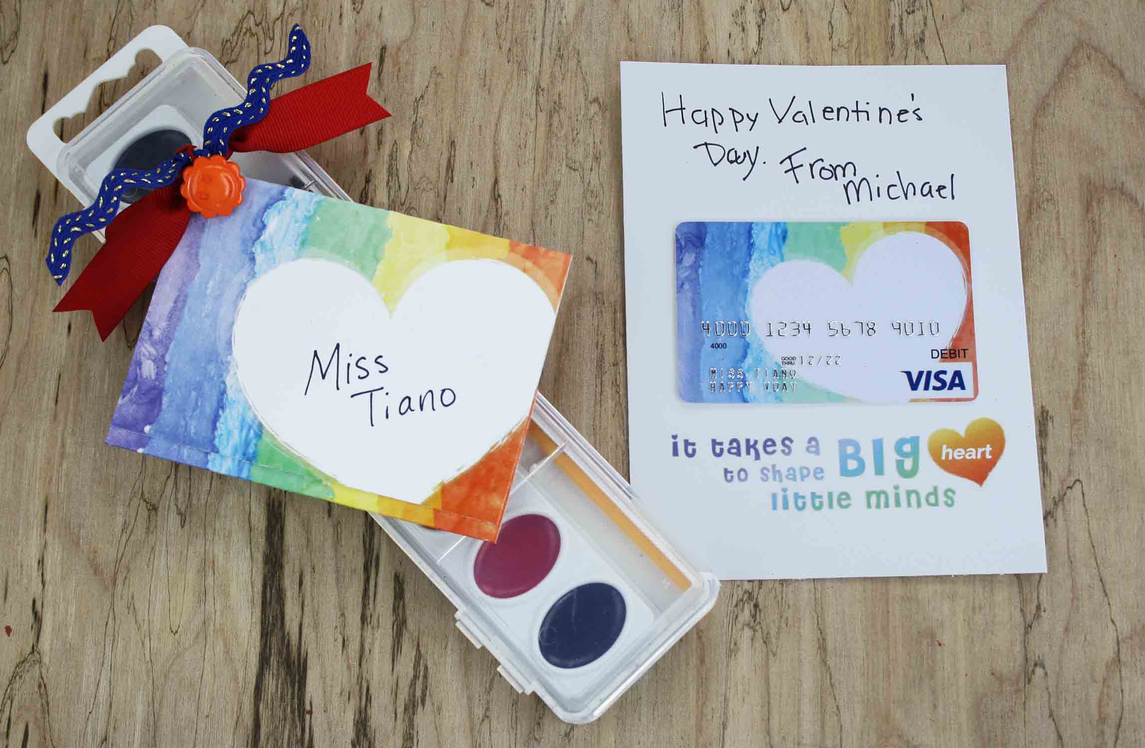 Birthday Card Ideas For Teachers Free Gift Card Printable Teacher Valentine Gift Giftcards