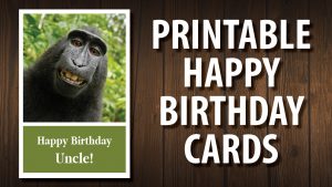 Birthday Card Ideas For Uncle For Your Uncle Printable Happy Birthday Cards