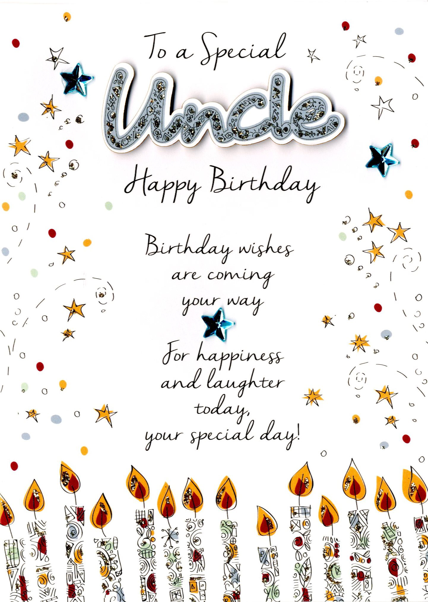 Birthday Card Ideas For Uncle Special Uncle Birthday Greeting Card