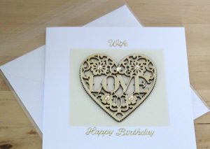 Birthday Card Ideas For Wife Luxury Unique Wife Birthday Card Gift Wife Birthday Card Gift Wife Wooden Birthday Card Gift Heart Birthday Card Gift For Wife