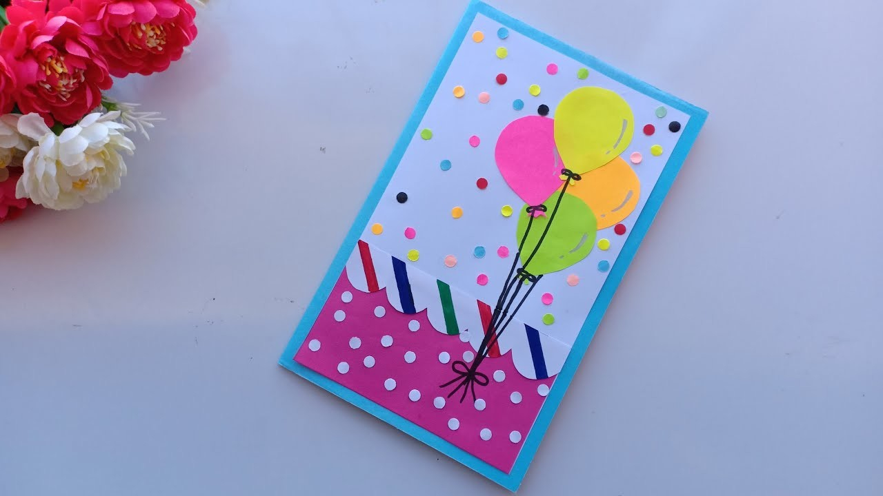 Birthday Card Ideas Handmade Beautiful Handmade Birthday Card Idea Diy Greeting Pop Up Cards For