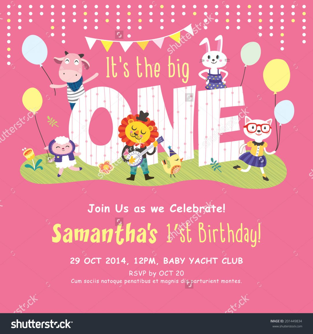 Birthday Card Invitation Ideas 1st Birthday Invitation Card Sample India Beautiful Invitations