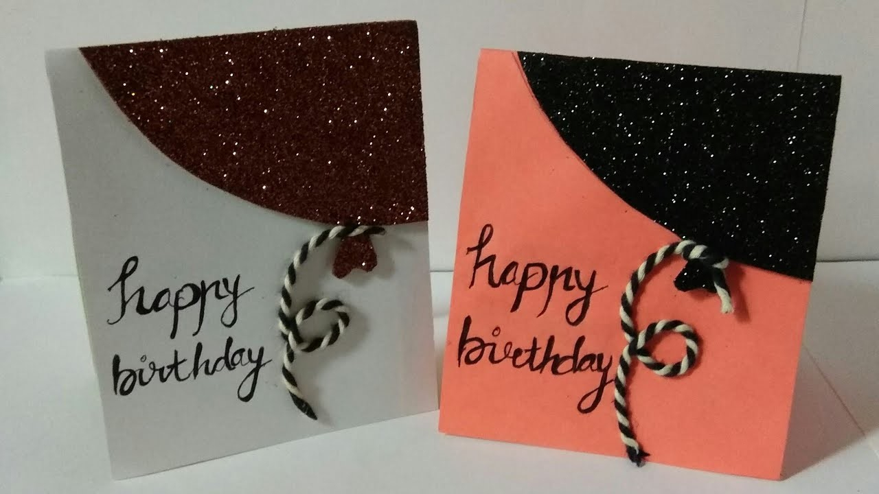 Birthday Card Making Ideas 96 Birthday Card Making Designs Handmade Birthday Card Idea Who