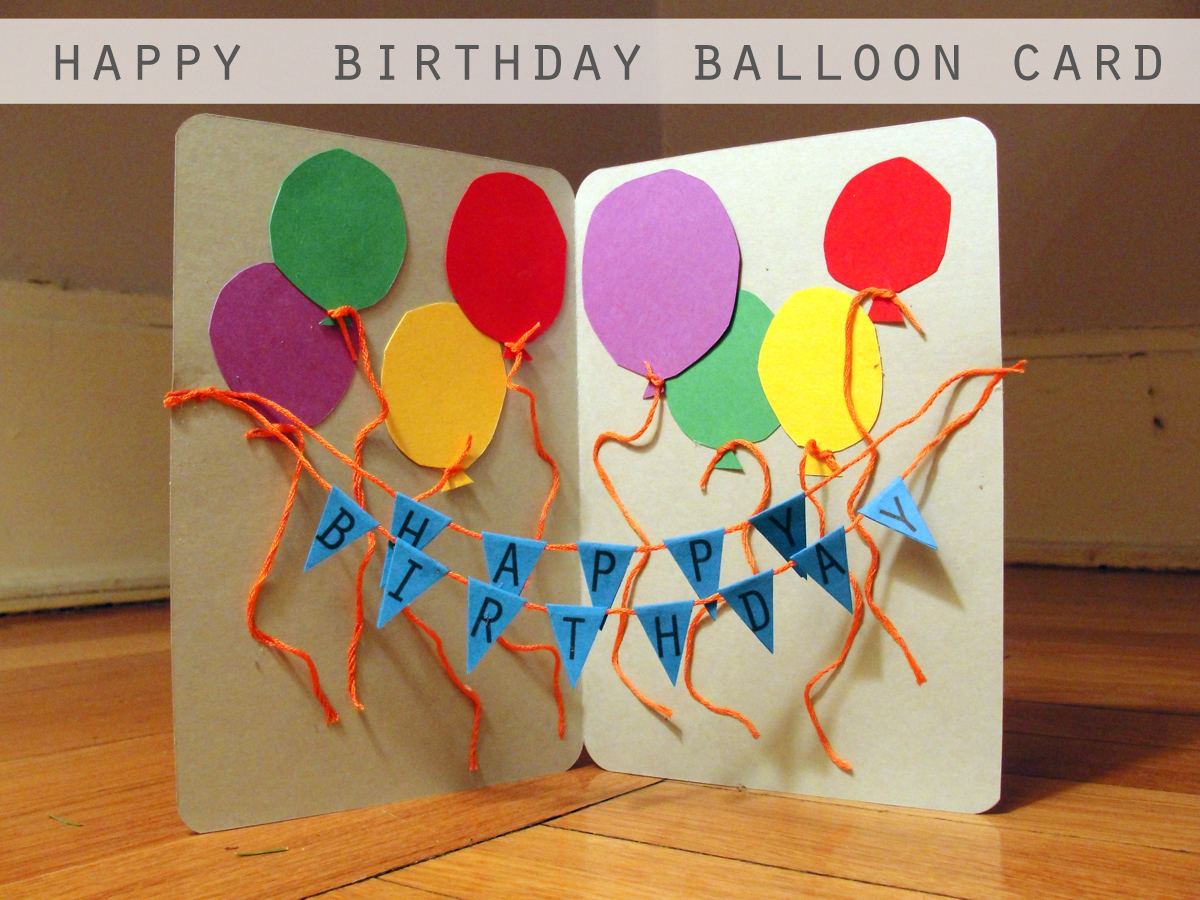 Birthday Card Making Ideas For Kids Craft A Handmade Birthday Card Im Good