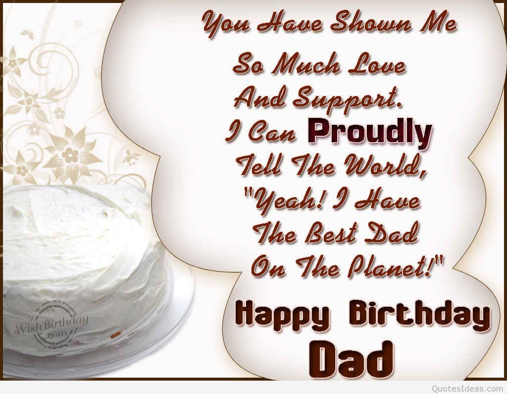 Birthday Card Messages Ideas Happy Birthday Dad