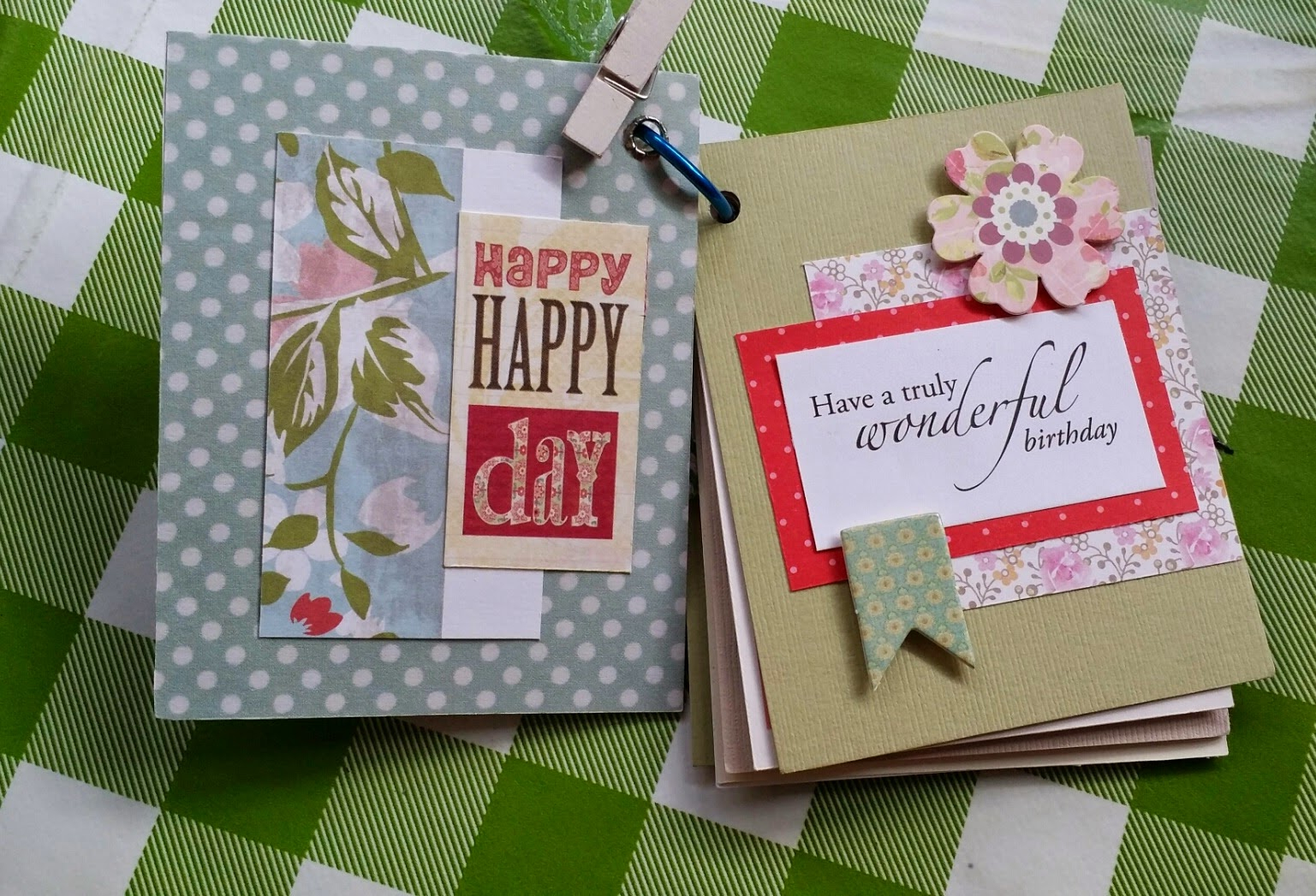 Birthday Card Scrapbook Ideas Handmade With Love Ain Birthday Card Idea Mini Scrapbook Album