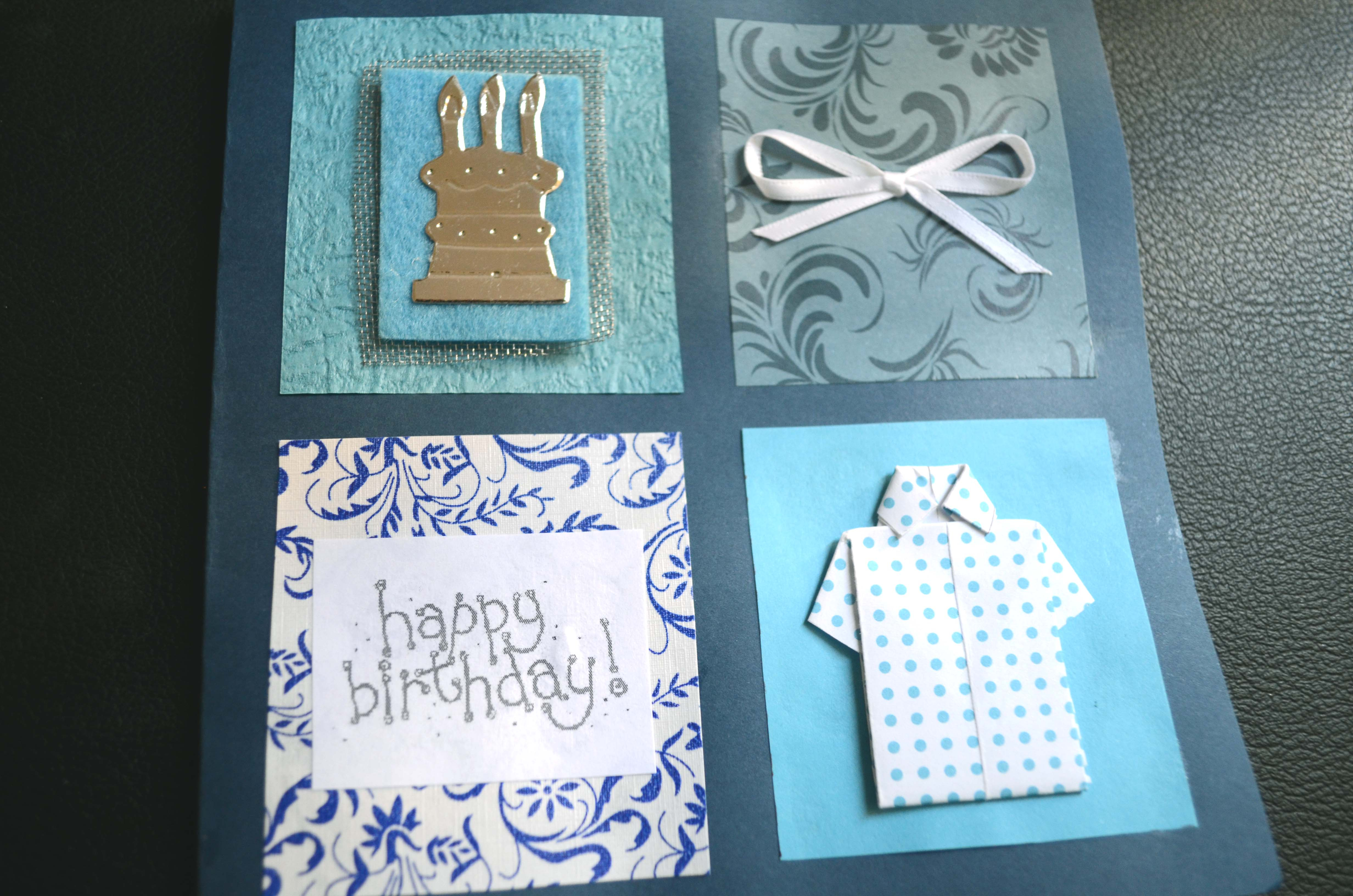 Birthday Cards For Dad Ideas 98 Handmade Birthday Cards For Father Shirt Tie Greeting Card For